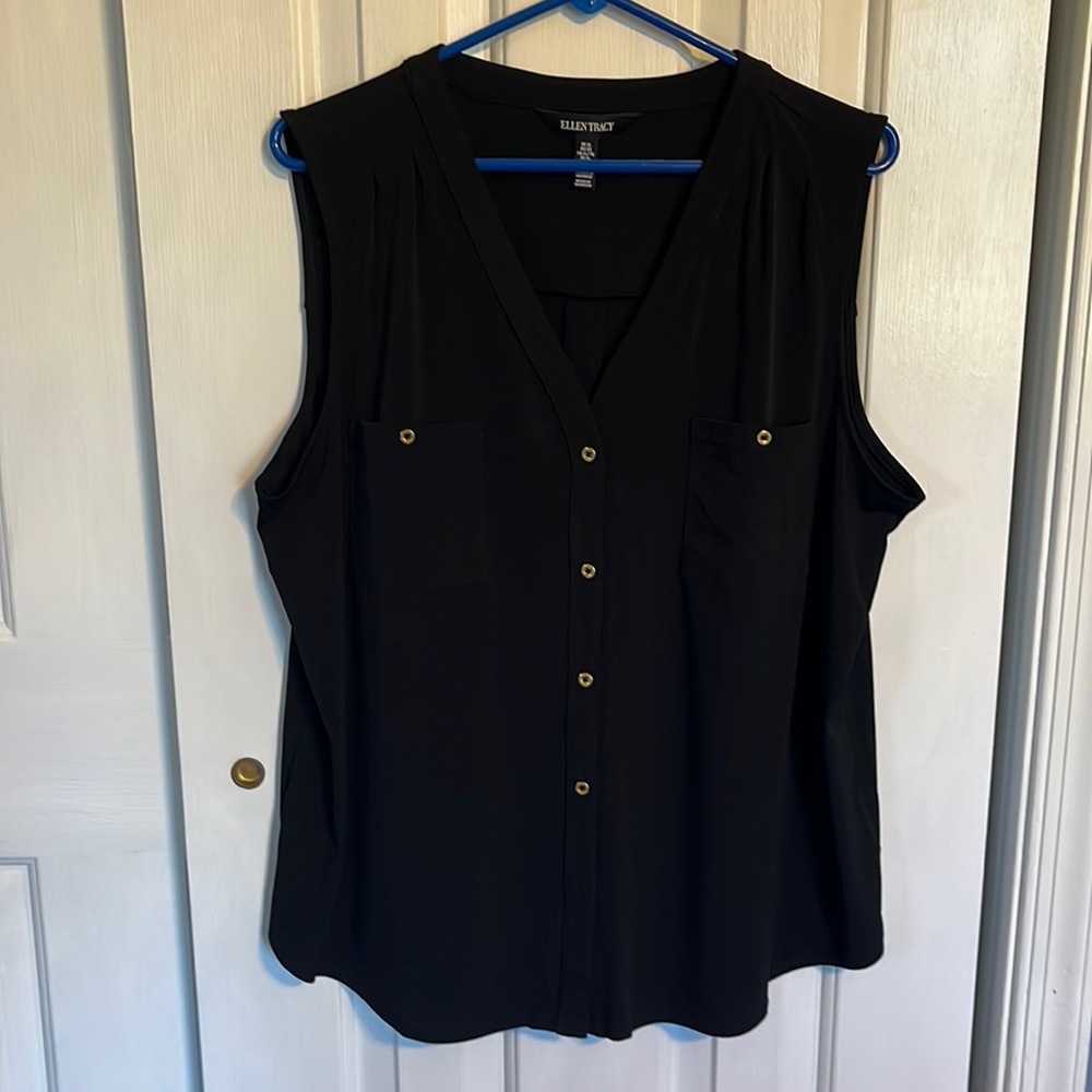 Ellen Tracy - Sleeveless Blouse